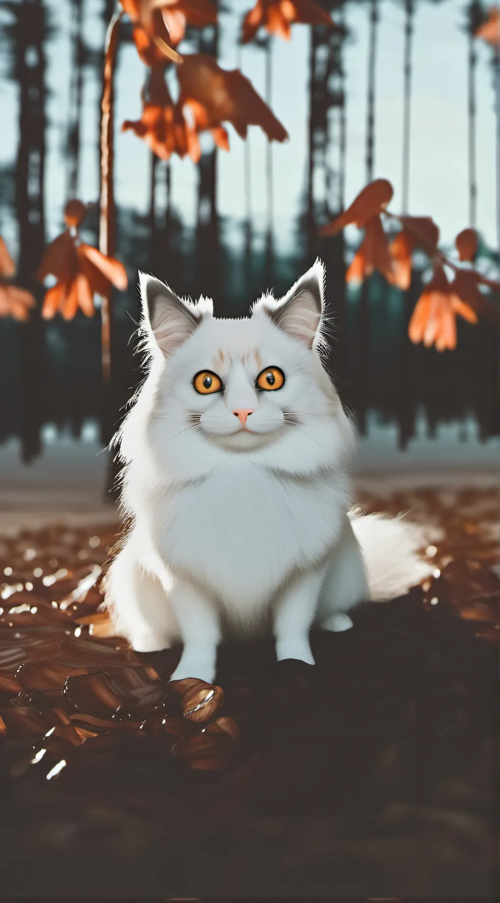 ai character: emojis cats x wg background