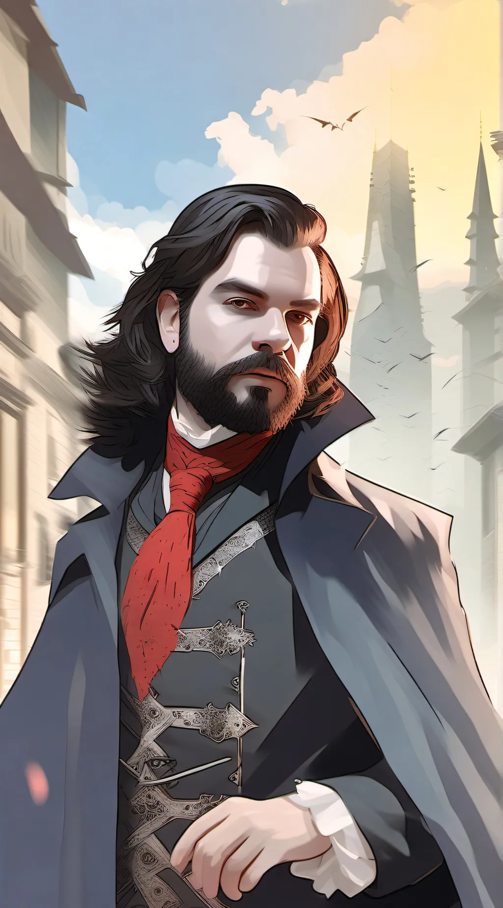 ai character: Laszlo background