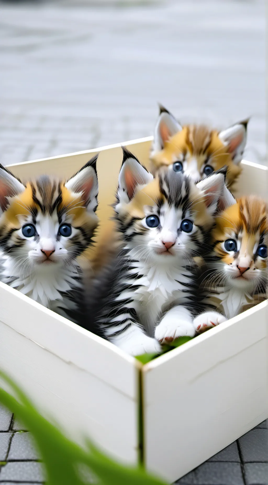 ai character: abandon kittens background