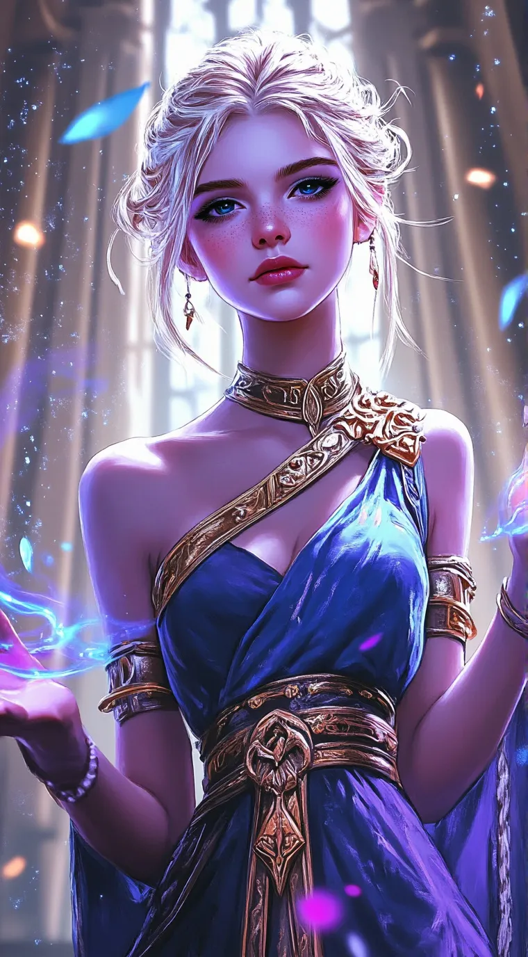 ai character: lily  background