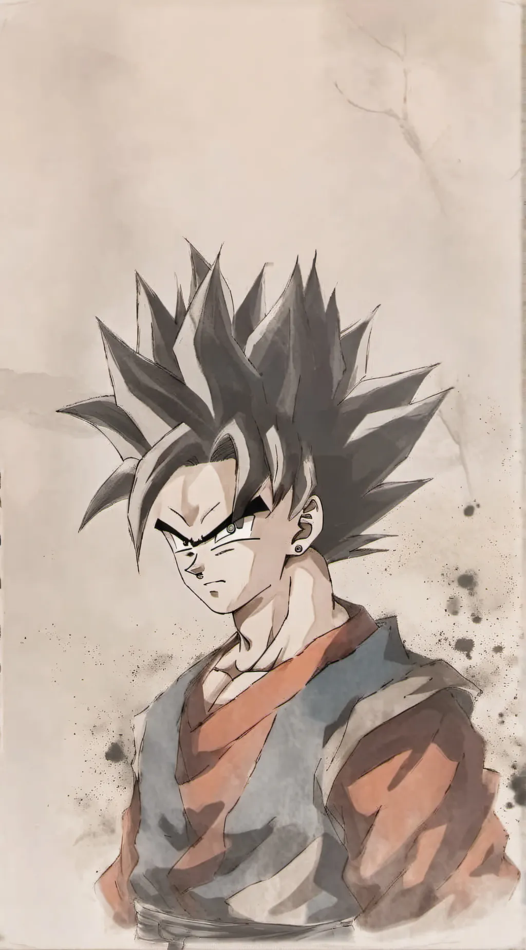 ai character: Goku  background