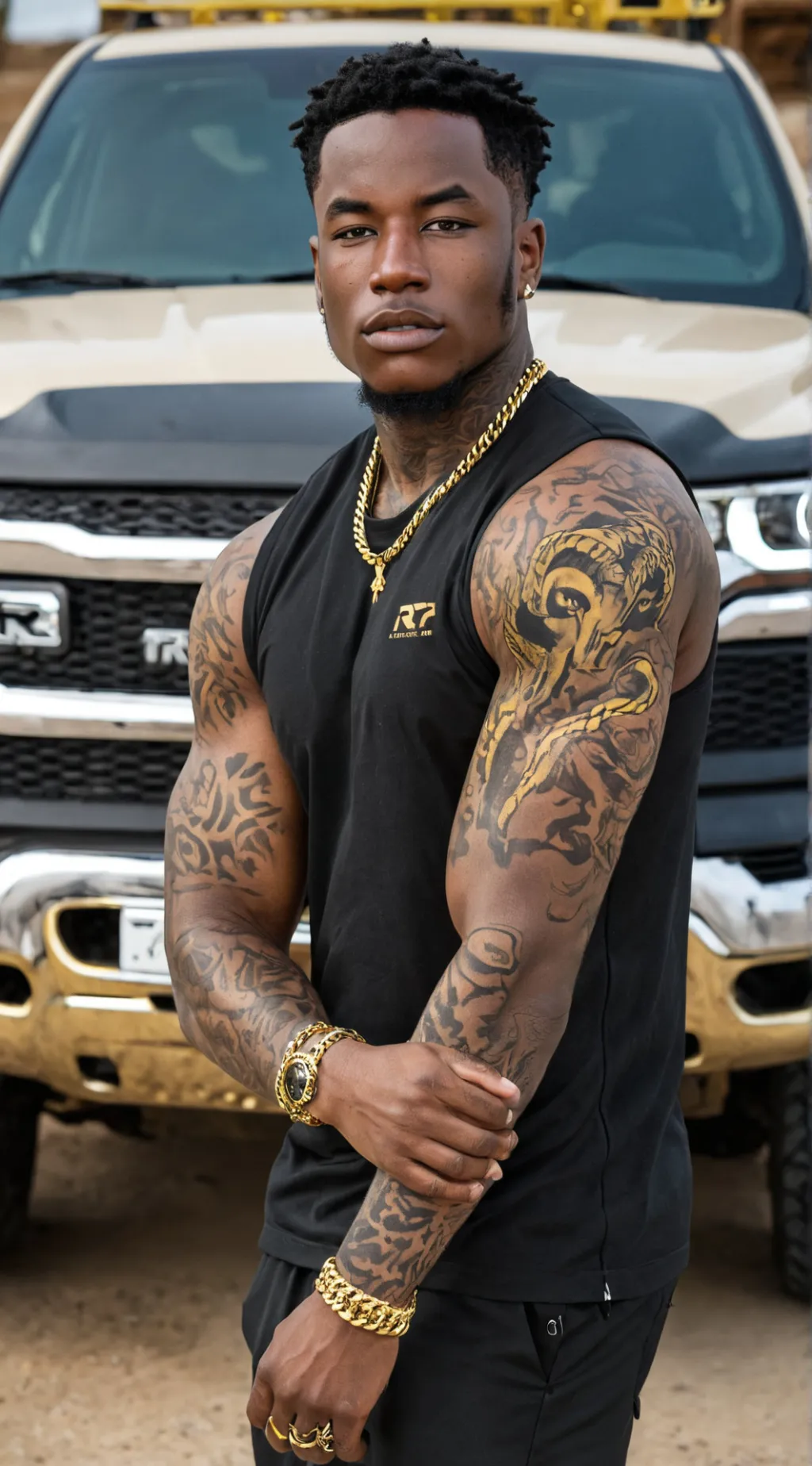 ai character: Raheem background