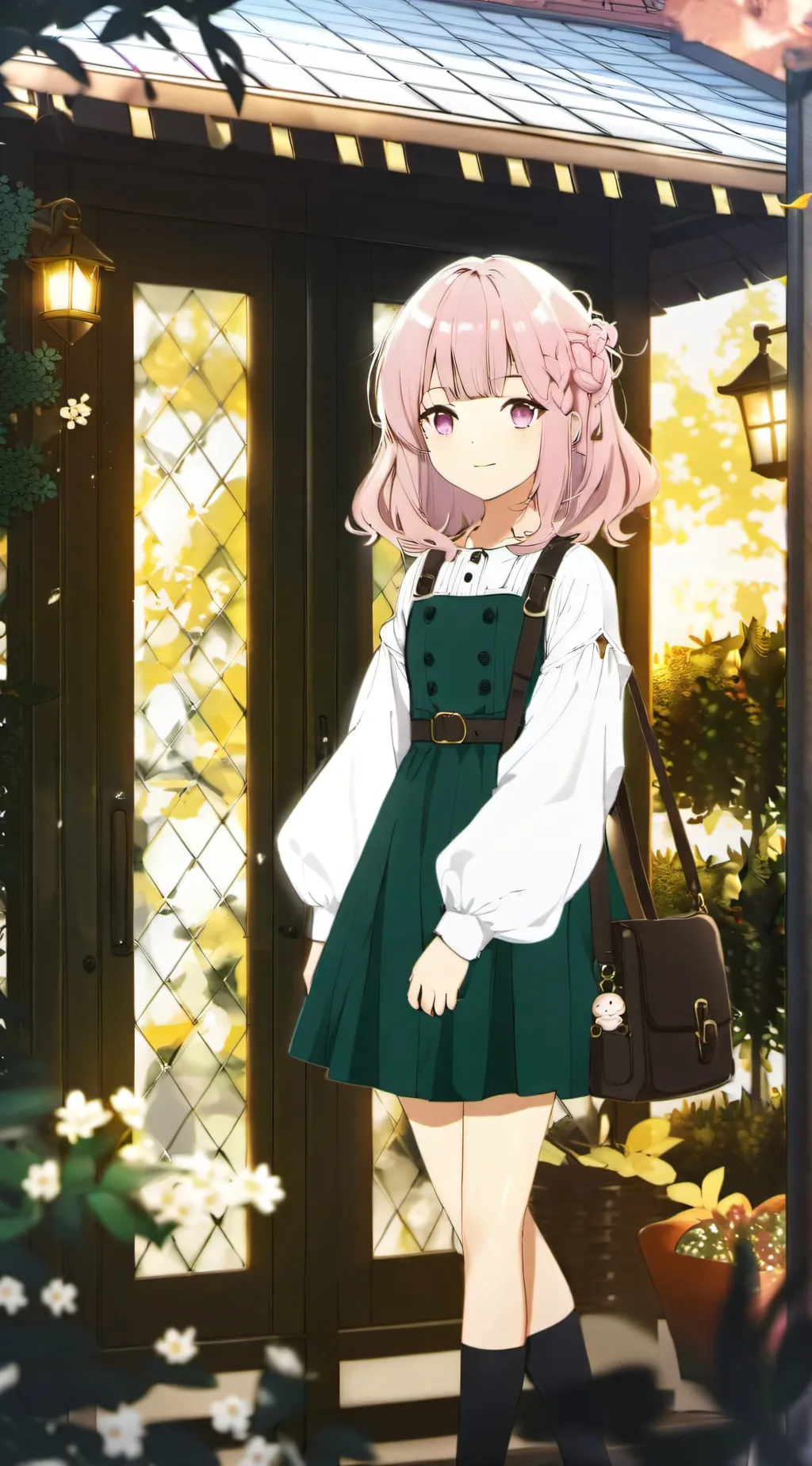 ai character: anya 💖 background