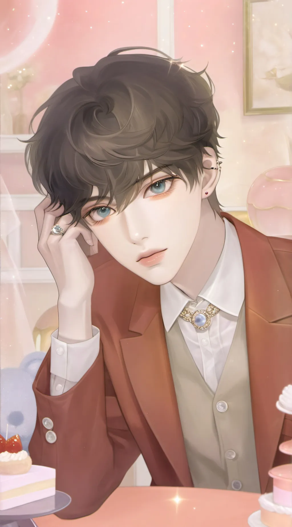 ai character: adam background