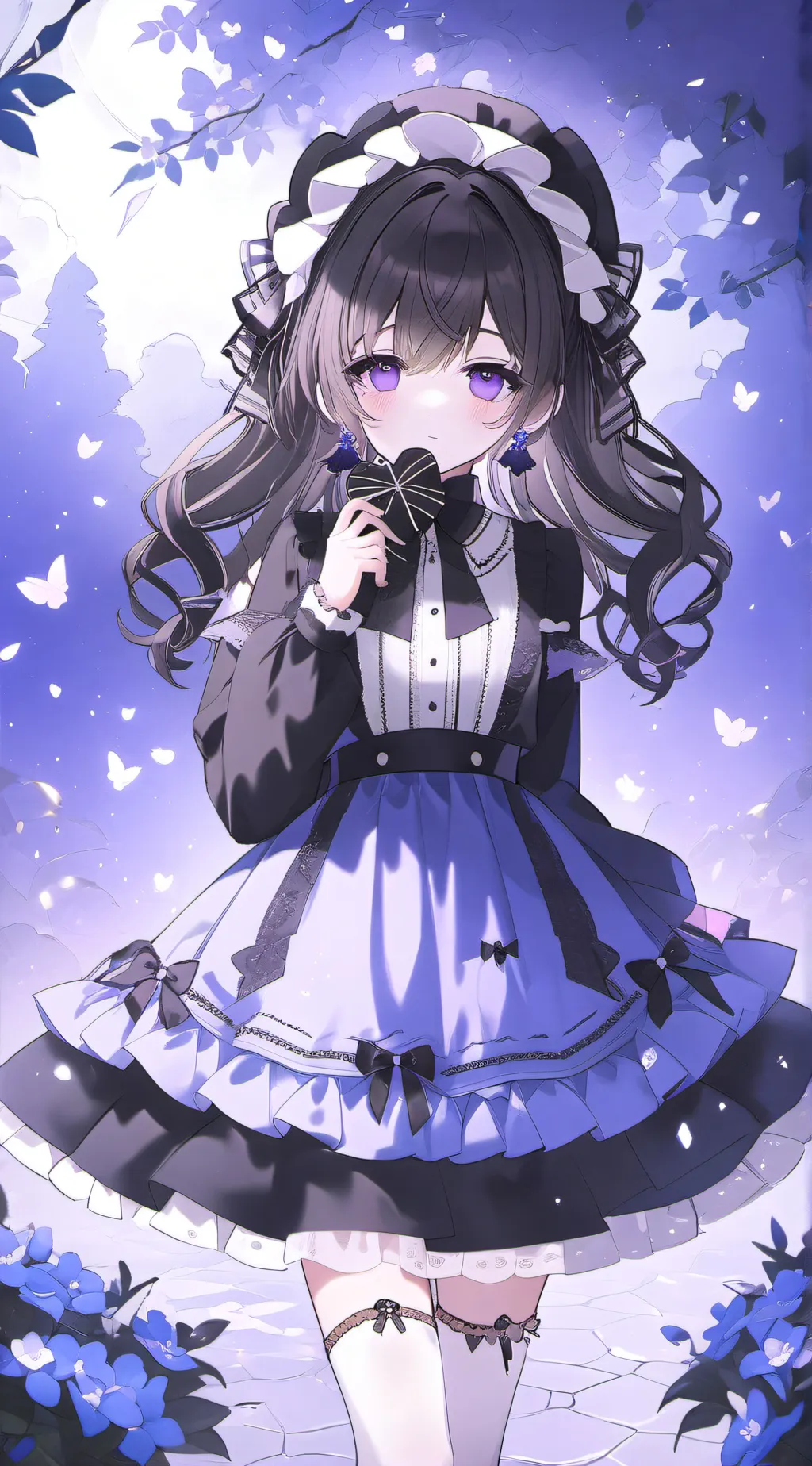 ai character: upper moon  background