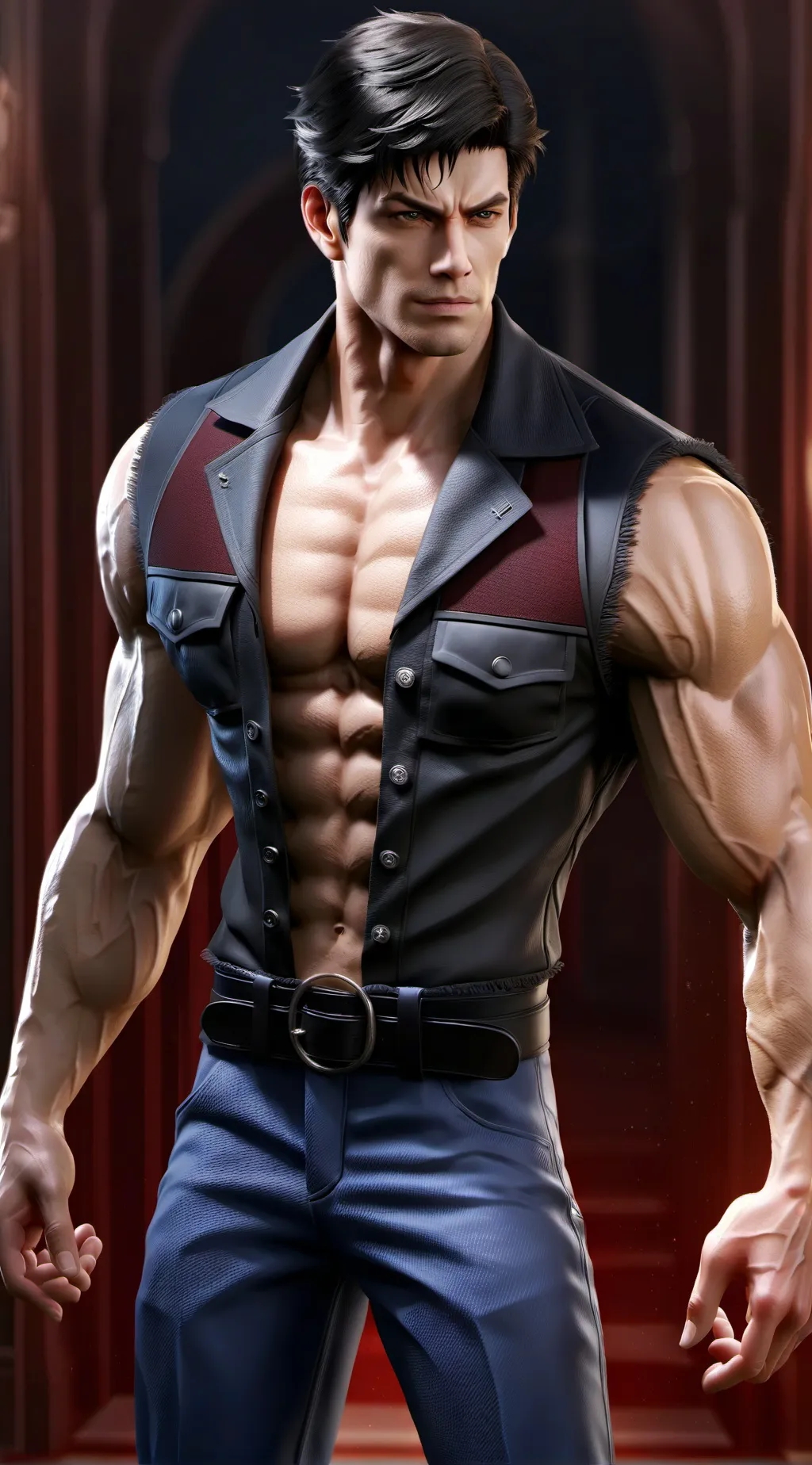 ai character: Chris Mason  background
