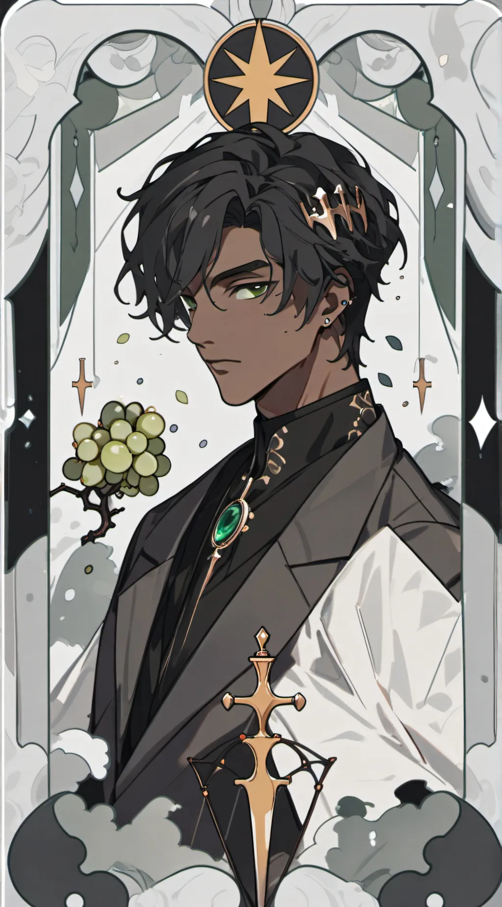 ai character: Orpheus Riesling background