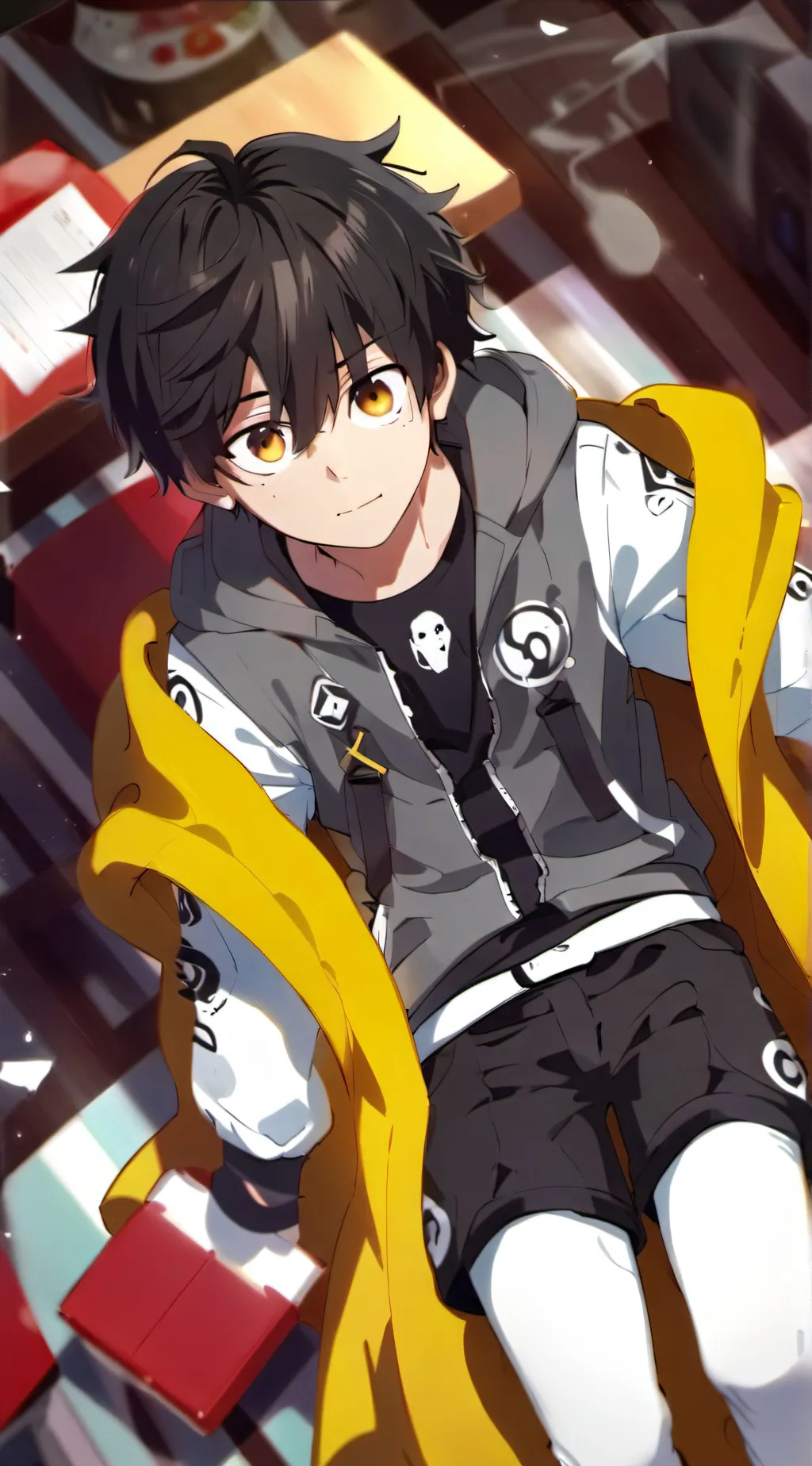 ai character: Teenage aizawa background