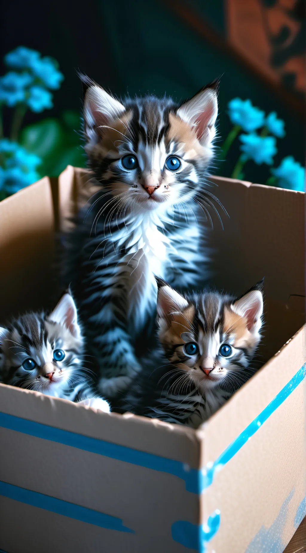 ai character: momandkittens background