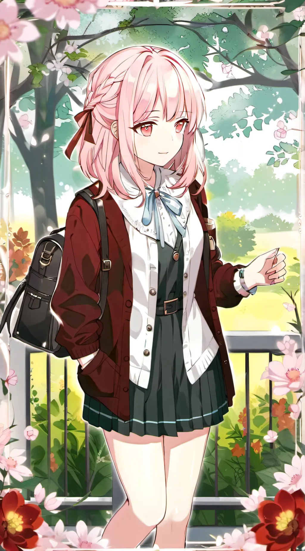 ai character: 暁山瑞希 background