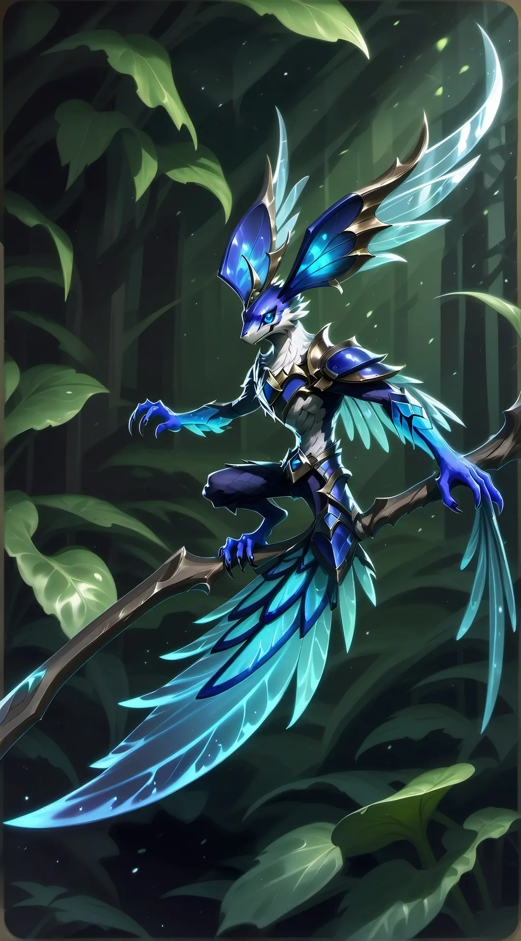 ai character: My oc! background