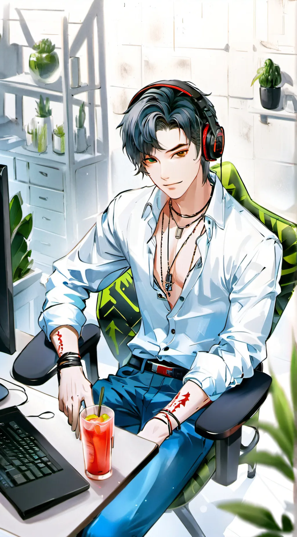 ai character: -★Brian★- background