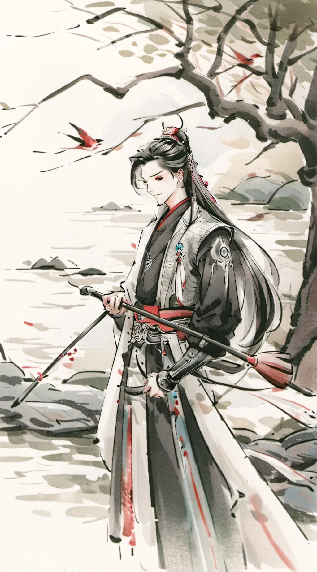 ai character: ma Boyfriend  background