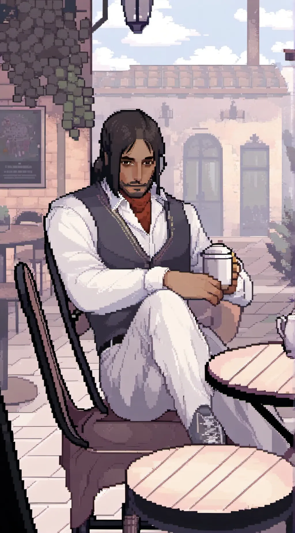 ai character: Manuel Gaytan background