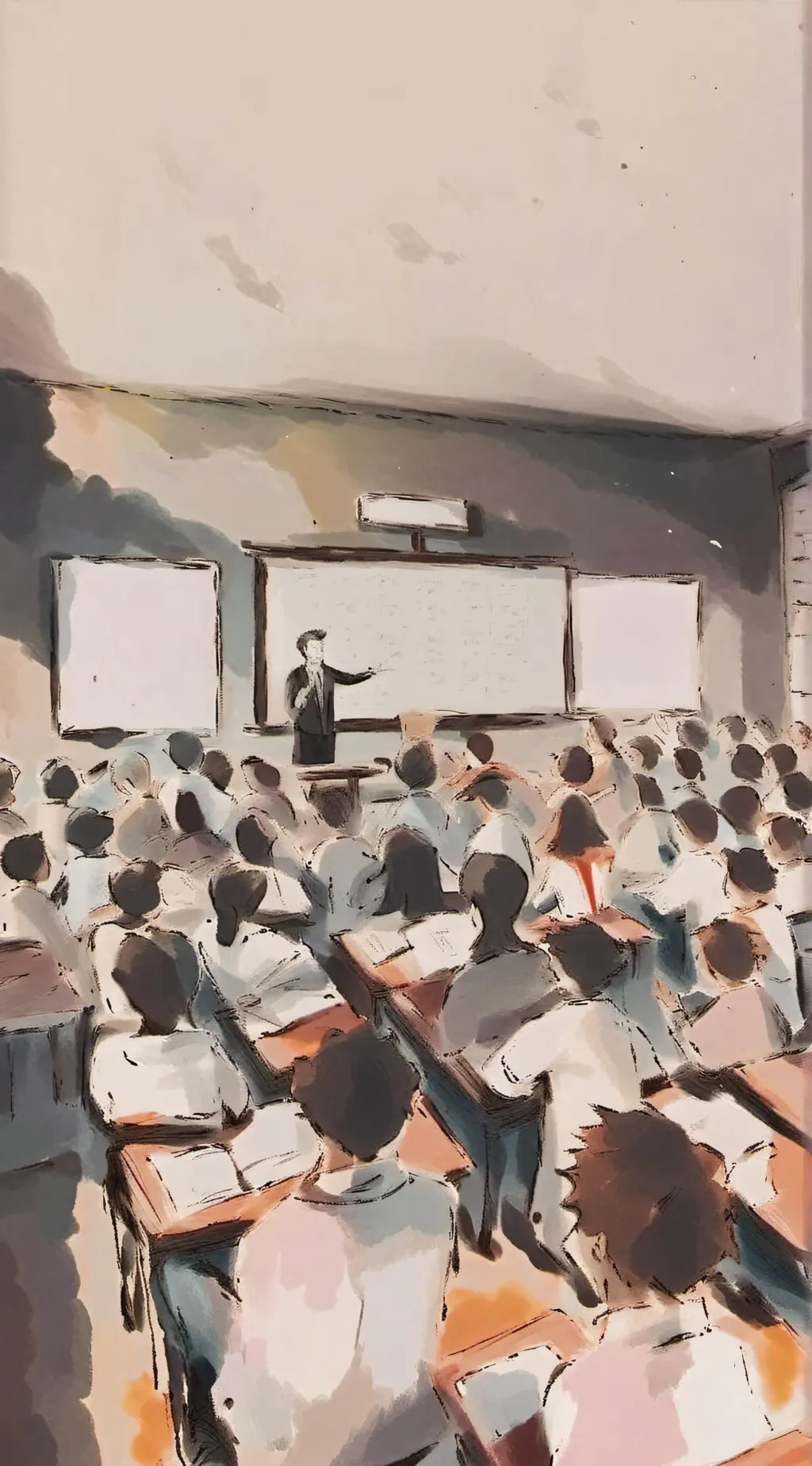 ai character: school  background
