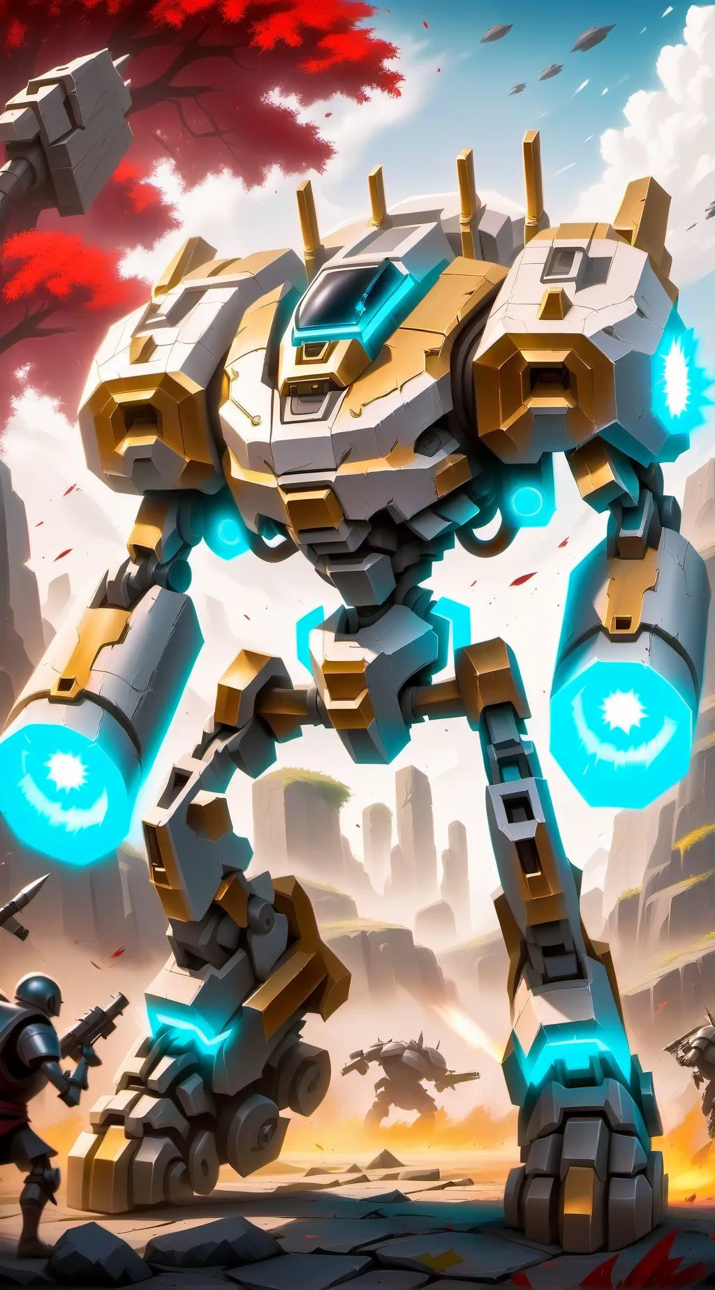 ai character: SLAYER mk 2 background
