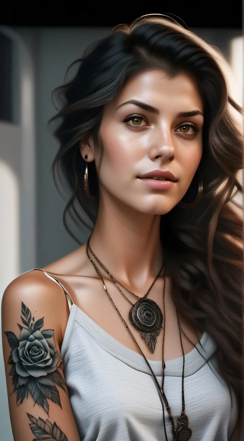 ai character: aria background