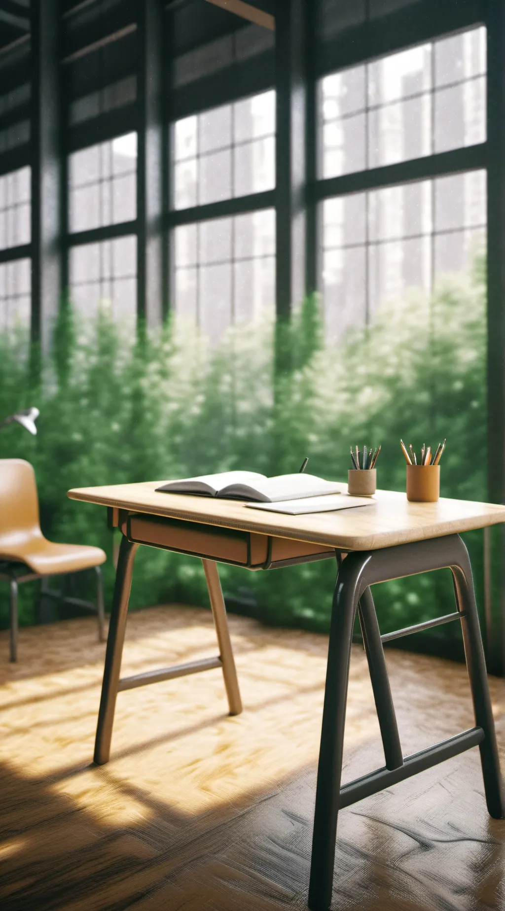 ai character: MHA NEW GIRL background