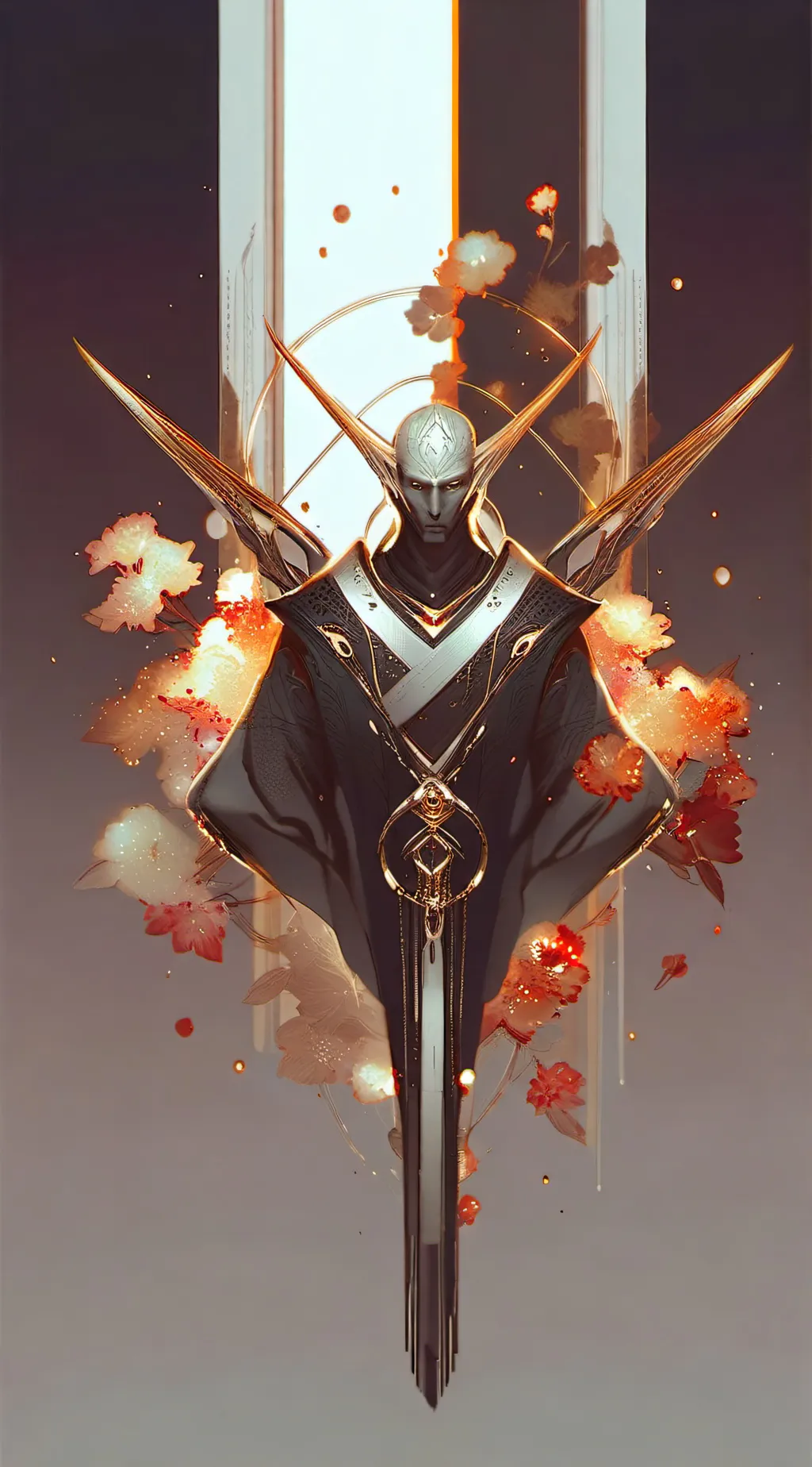 ai character: GUERRA DE ROBOTS. background