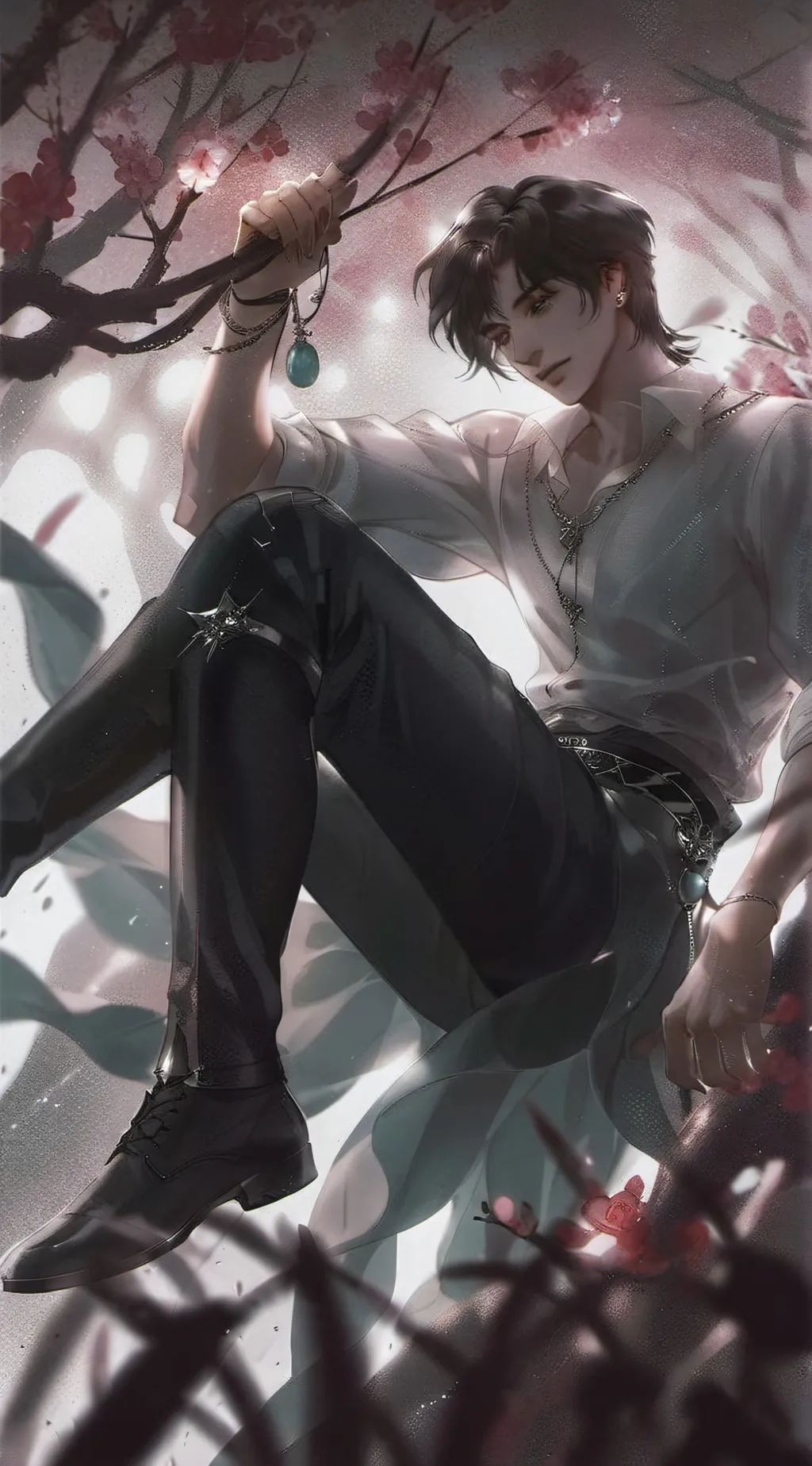 ai character: Leeknow 🥀 background