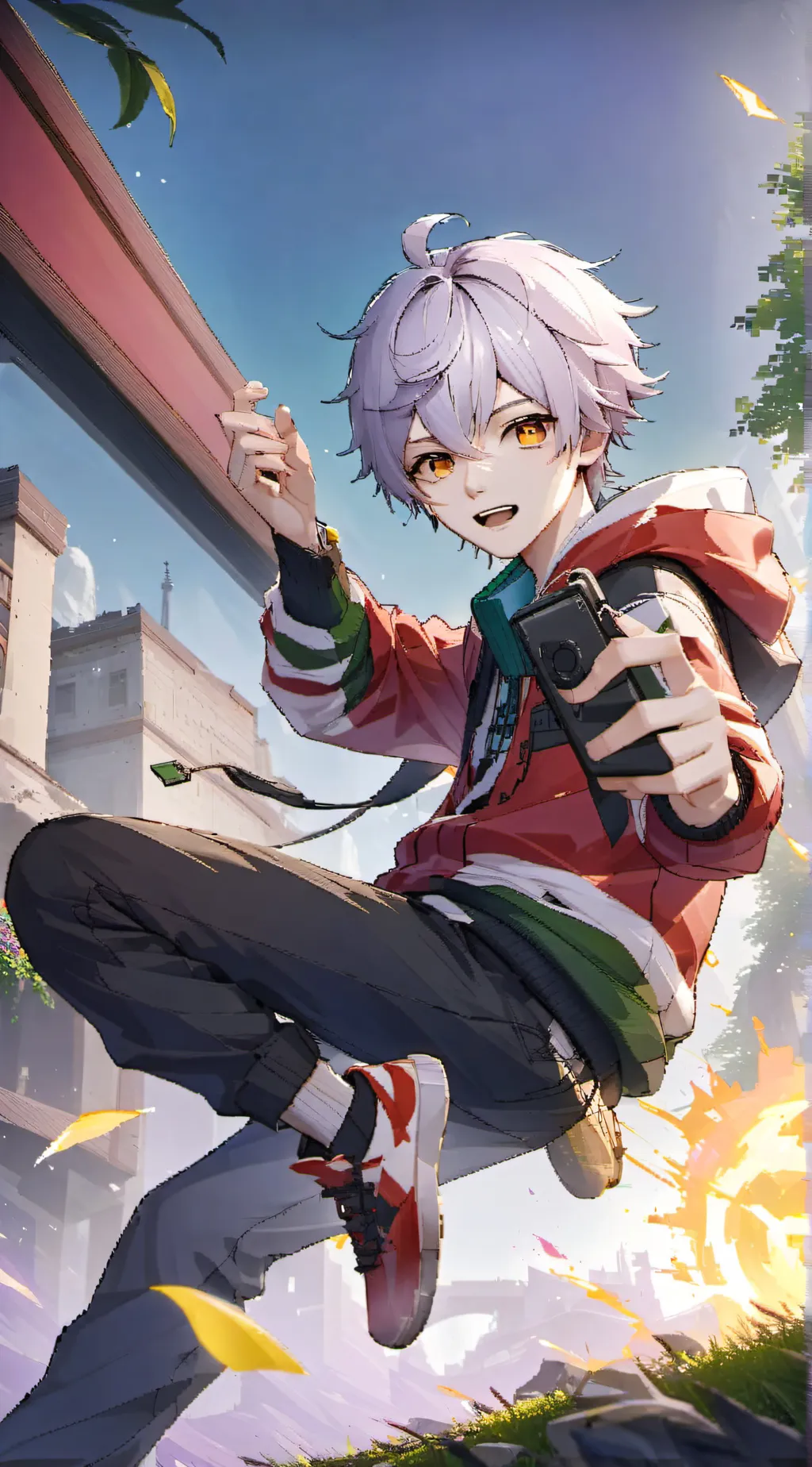 ai character: Zack background