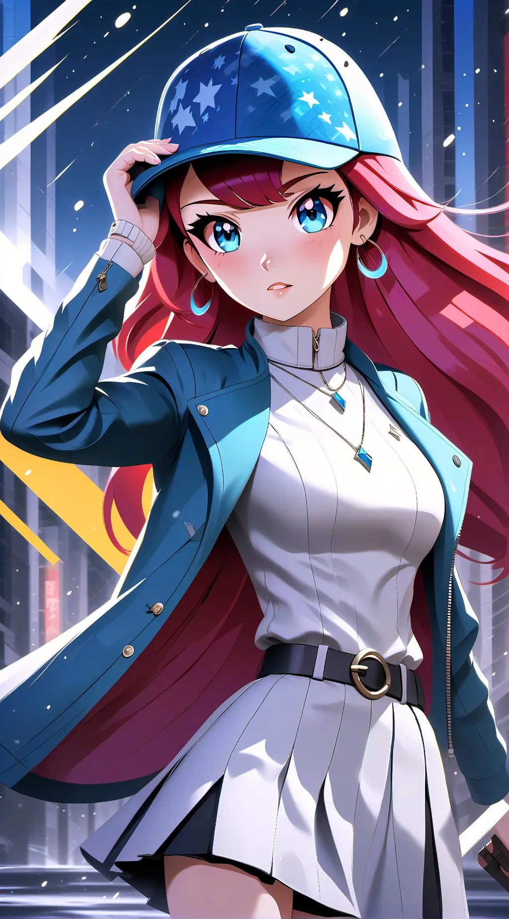 ai character: sarah background
