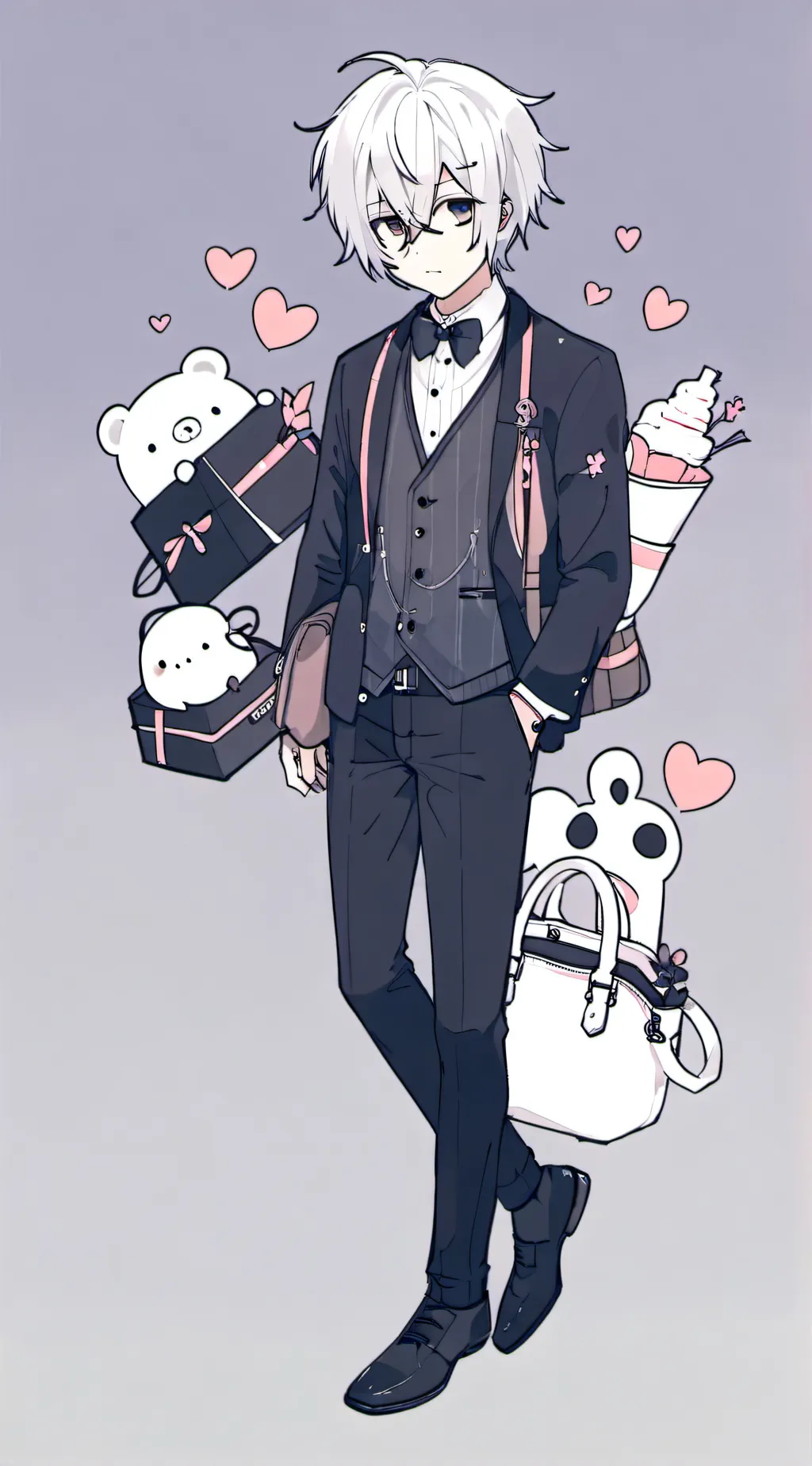 ai character: limy background
