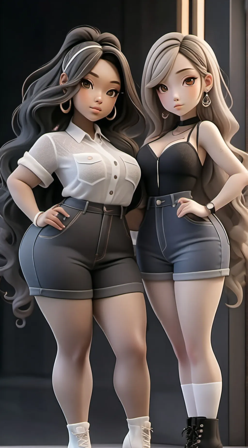 ai character: bailey and mily background