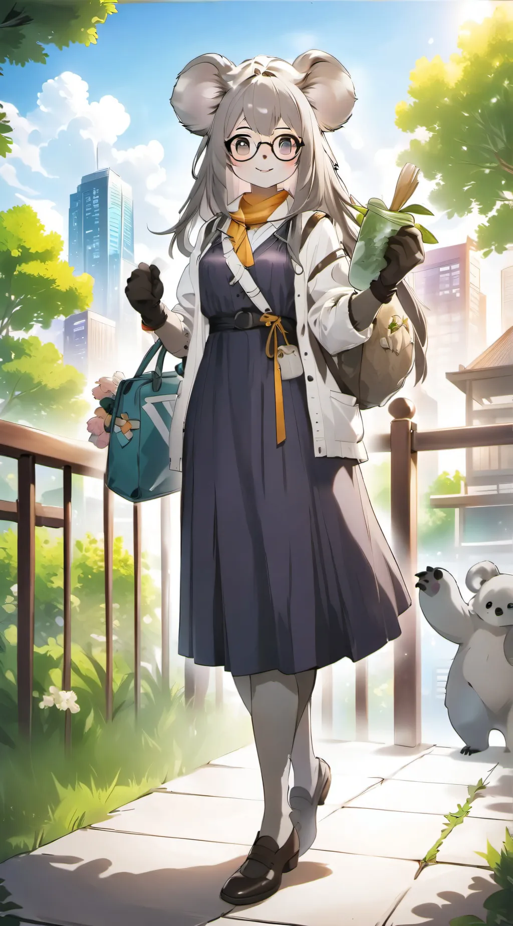 ai character: Elara background