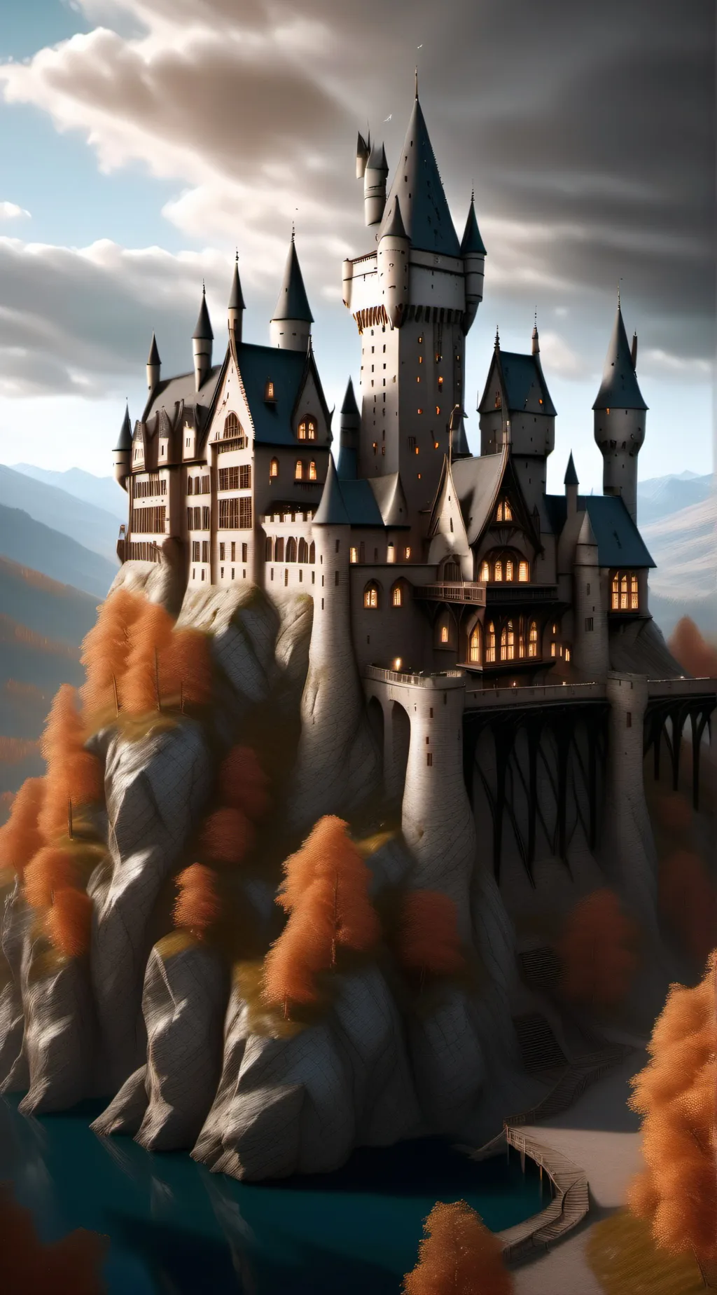 ai character: hogwarts background