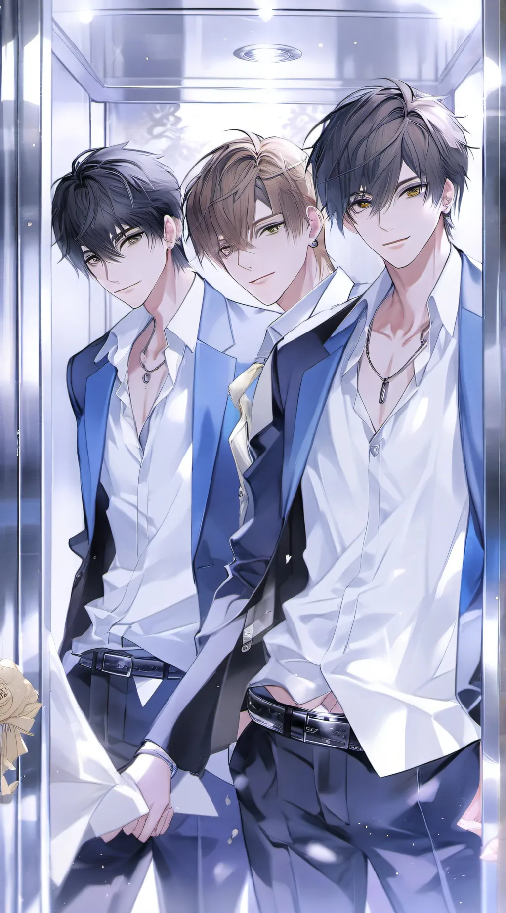 ai character: Xander,zudin,jake background