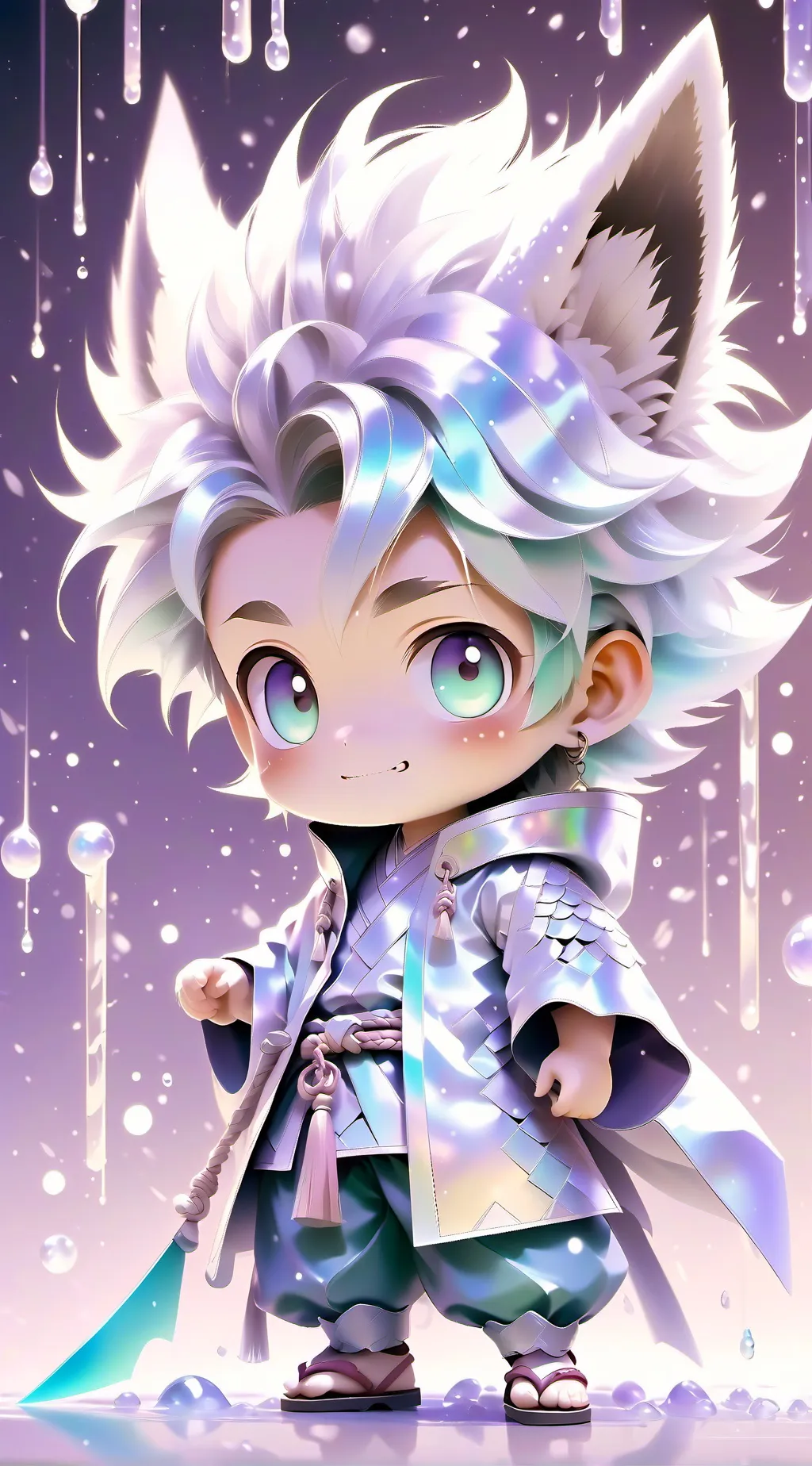 ai character: bakudeku child background