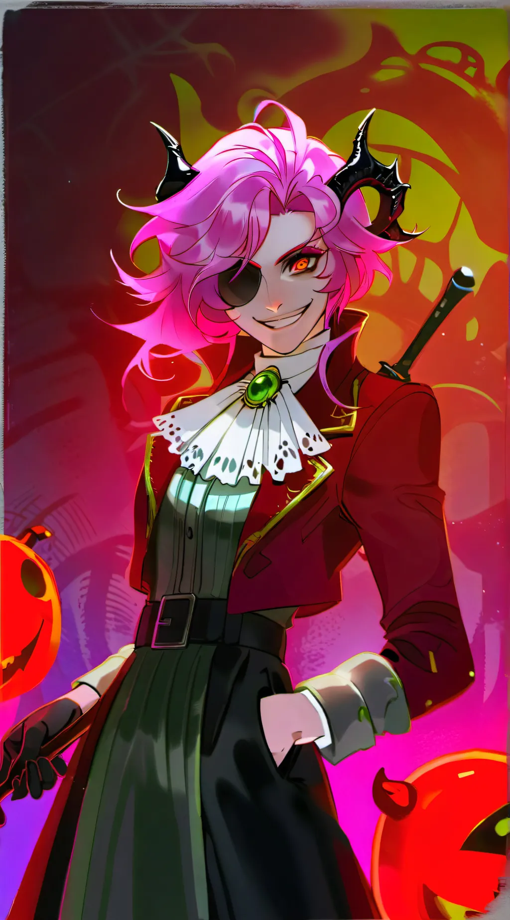 ai character: Alastor  background