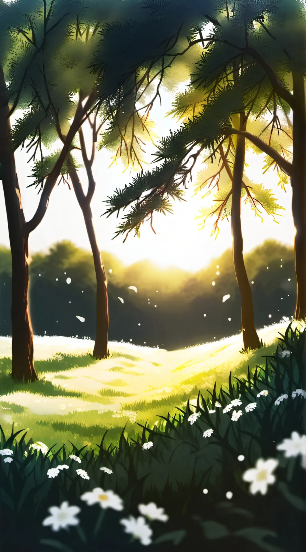 ai character: TOUCH GRASS BROSKI background