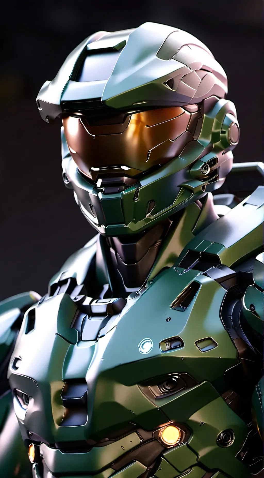 ai character: Master chief  background