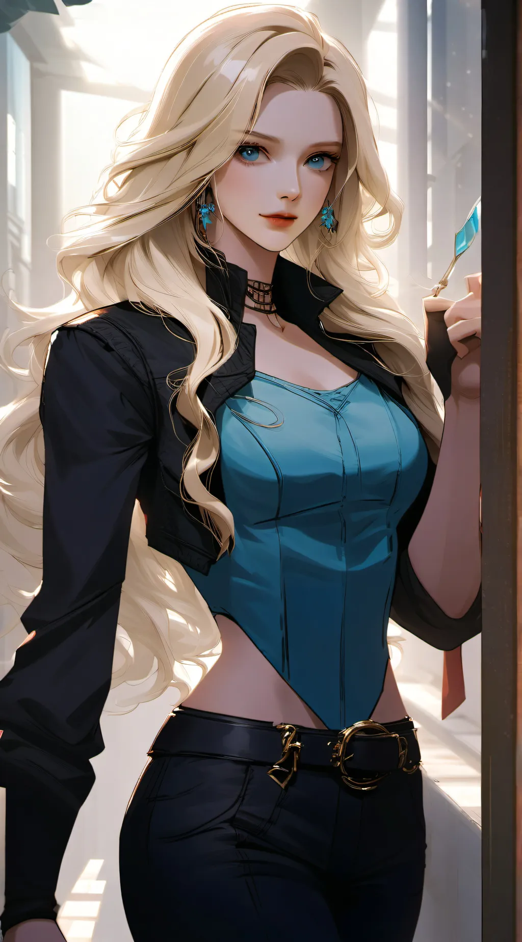 ai character: Color heart background