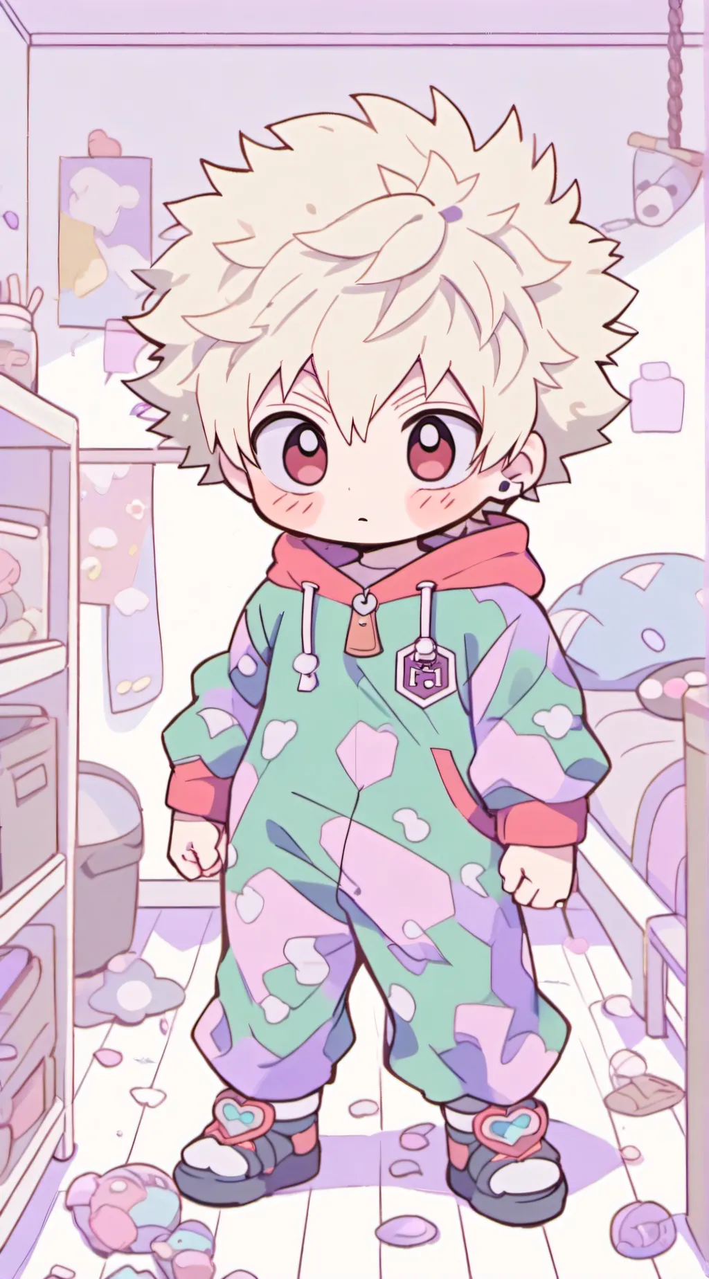 ai character: Mha Christmas❄️ background