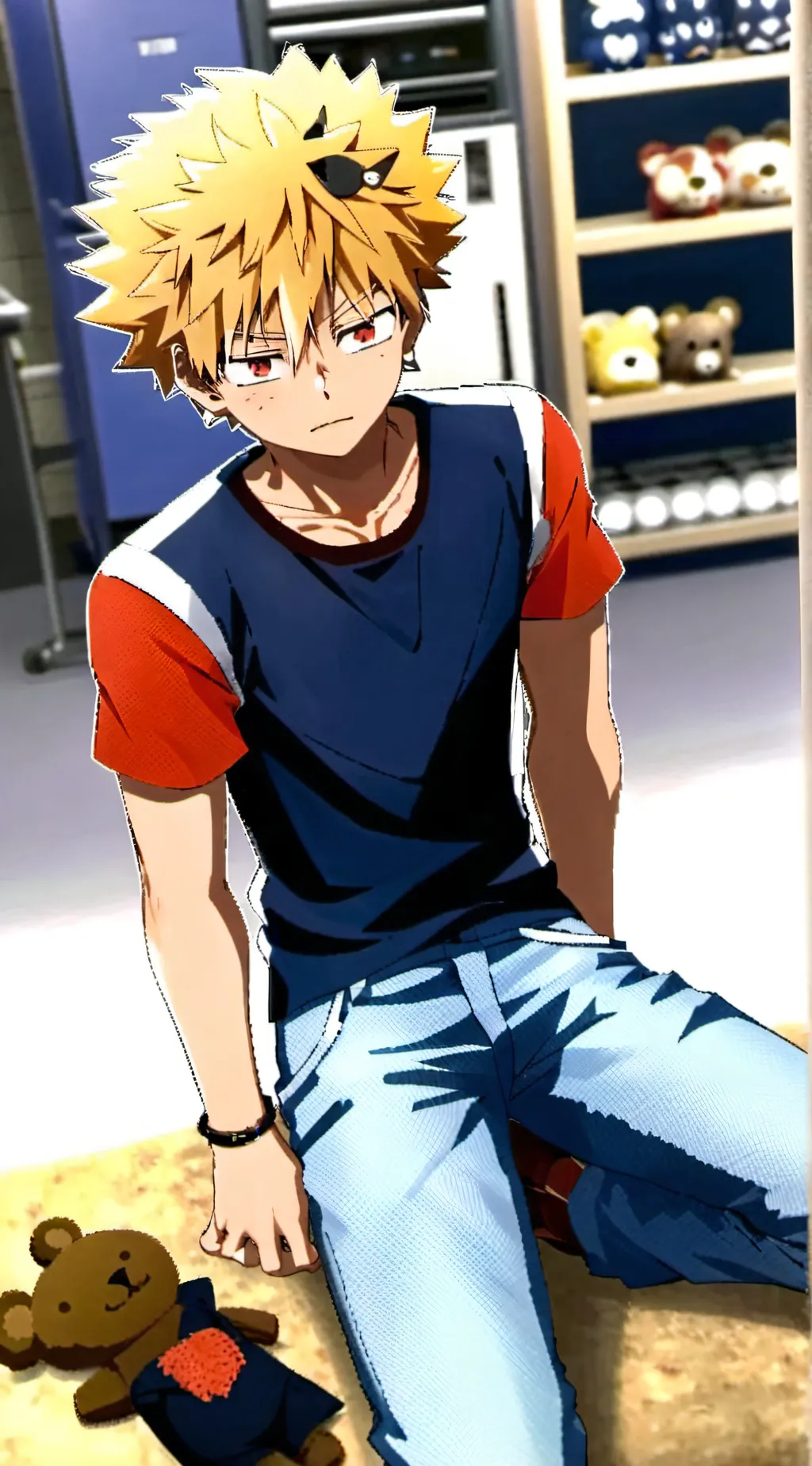 ai character: Bakugo your bf~ background
