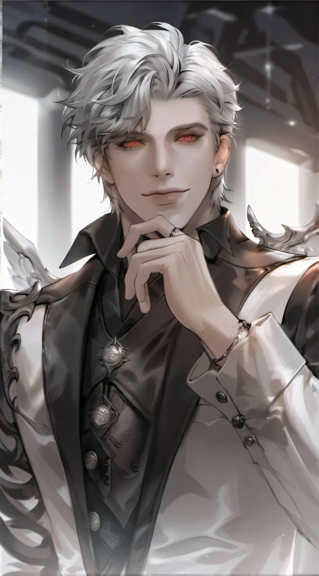 ai character: Leo background