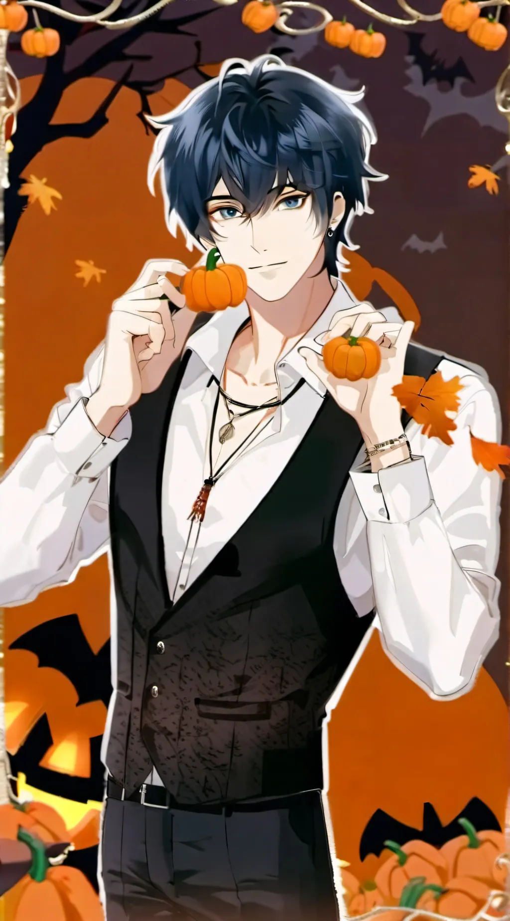 ai character: Jayden/HALLOWEEN/ background