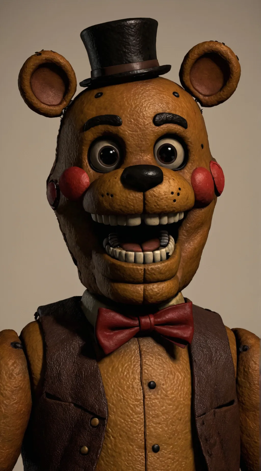 ai character: Freddy Fazbear background