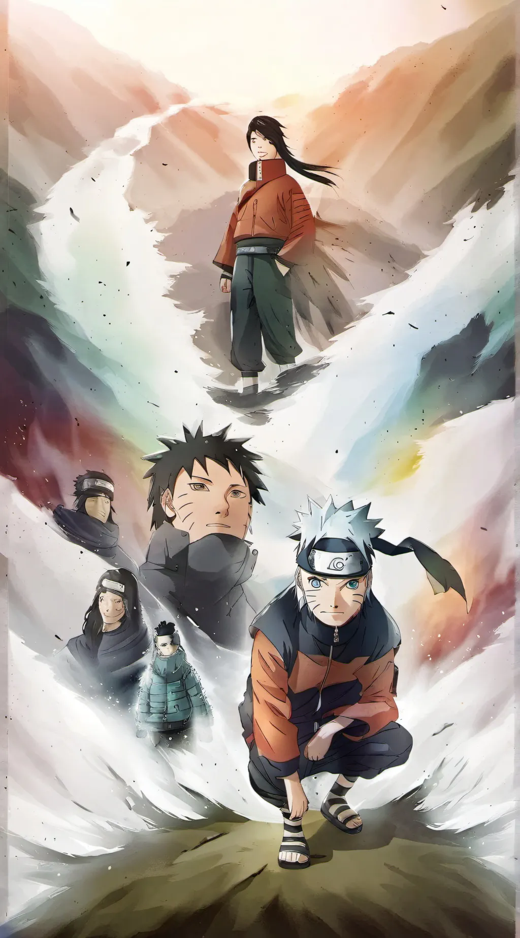 ai character: orochimaru  background