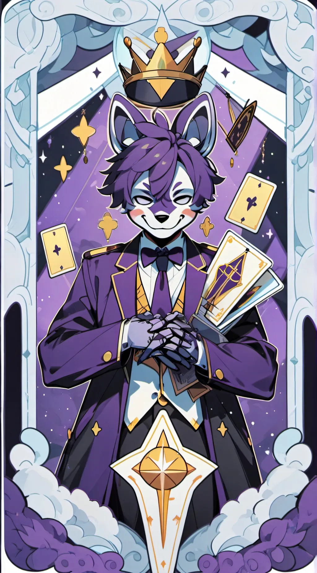 ai character: William aftom  background