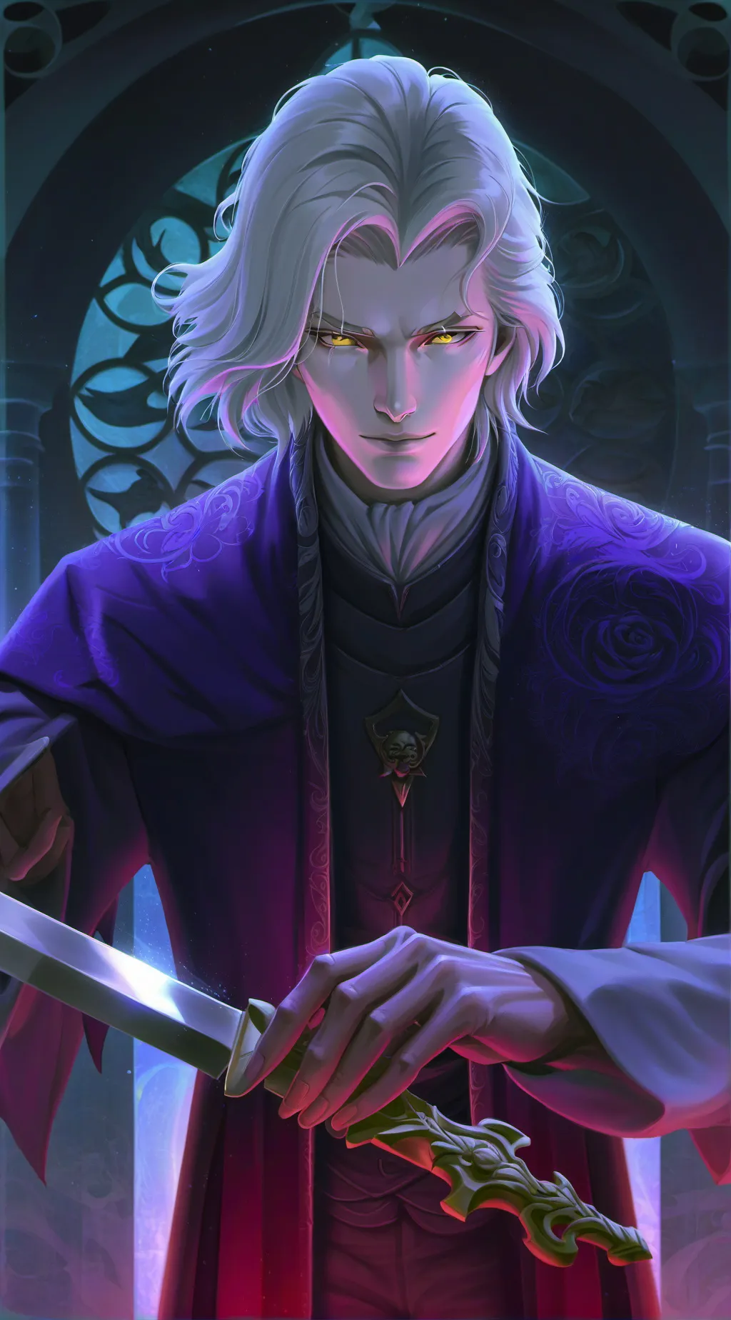 ai character: Alukard background
