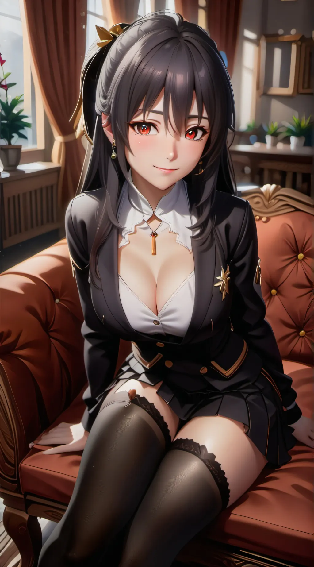 ai character: akeno  background