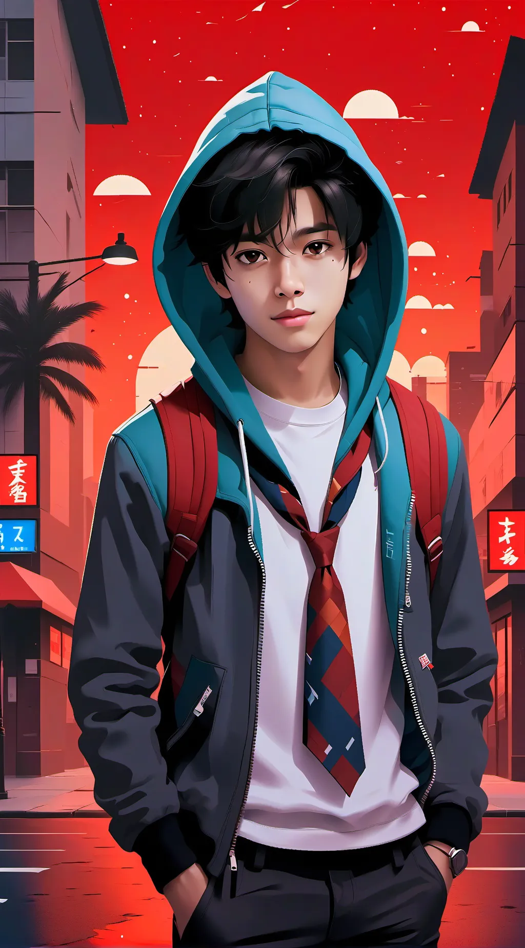 ai character: Mike background