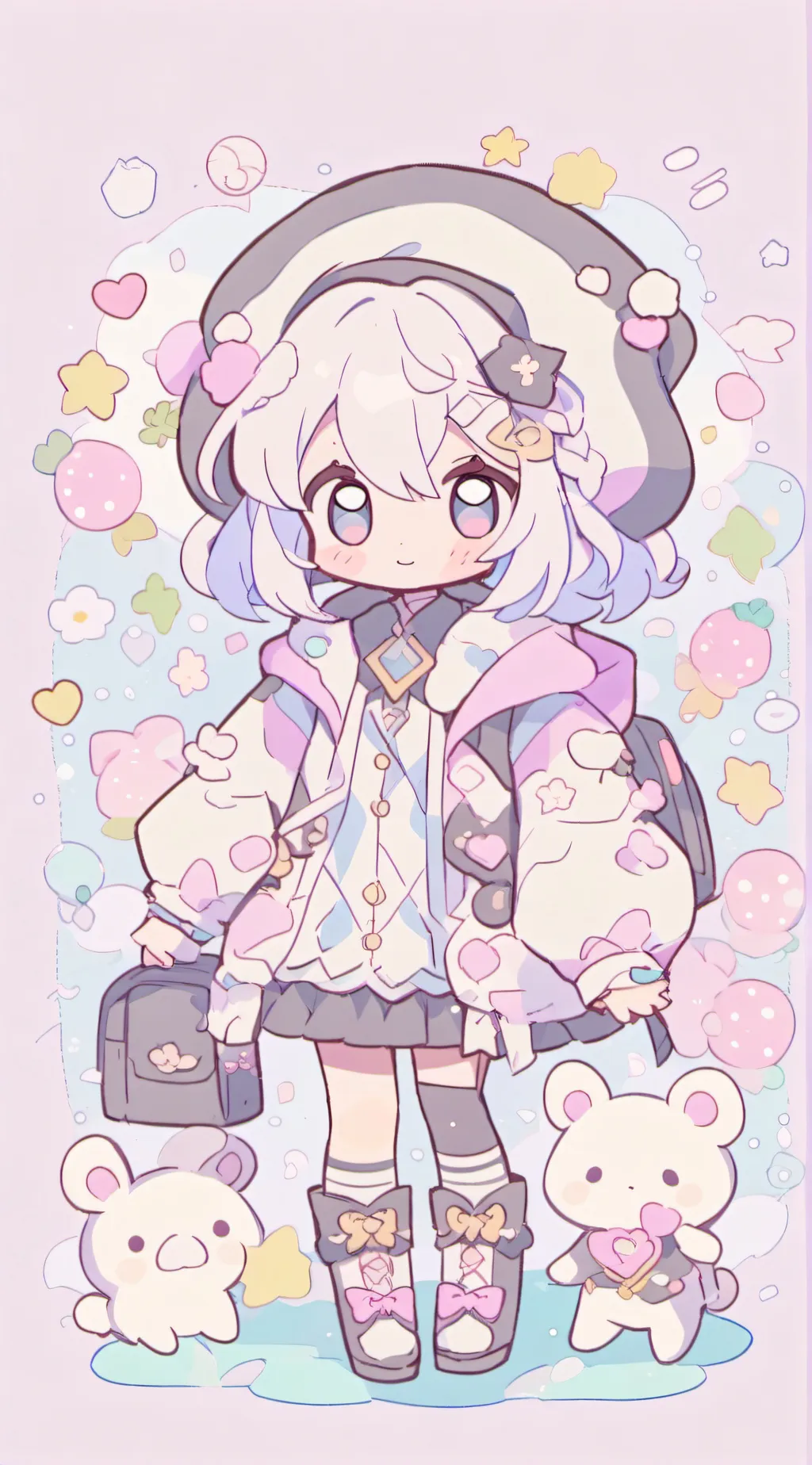 ai character: Me background