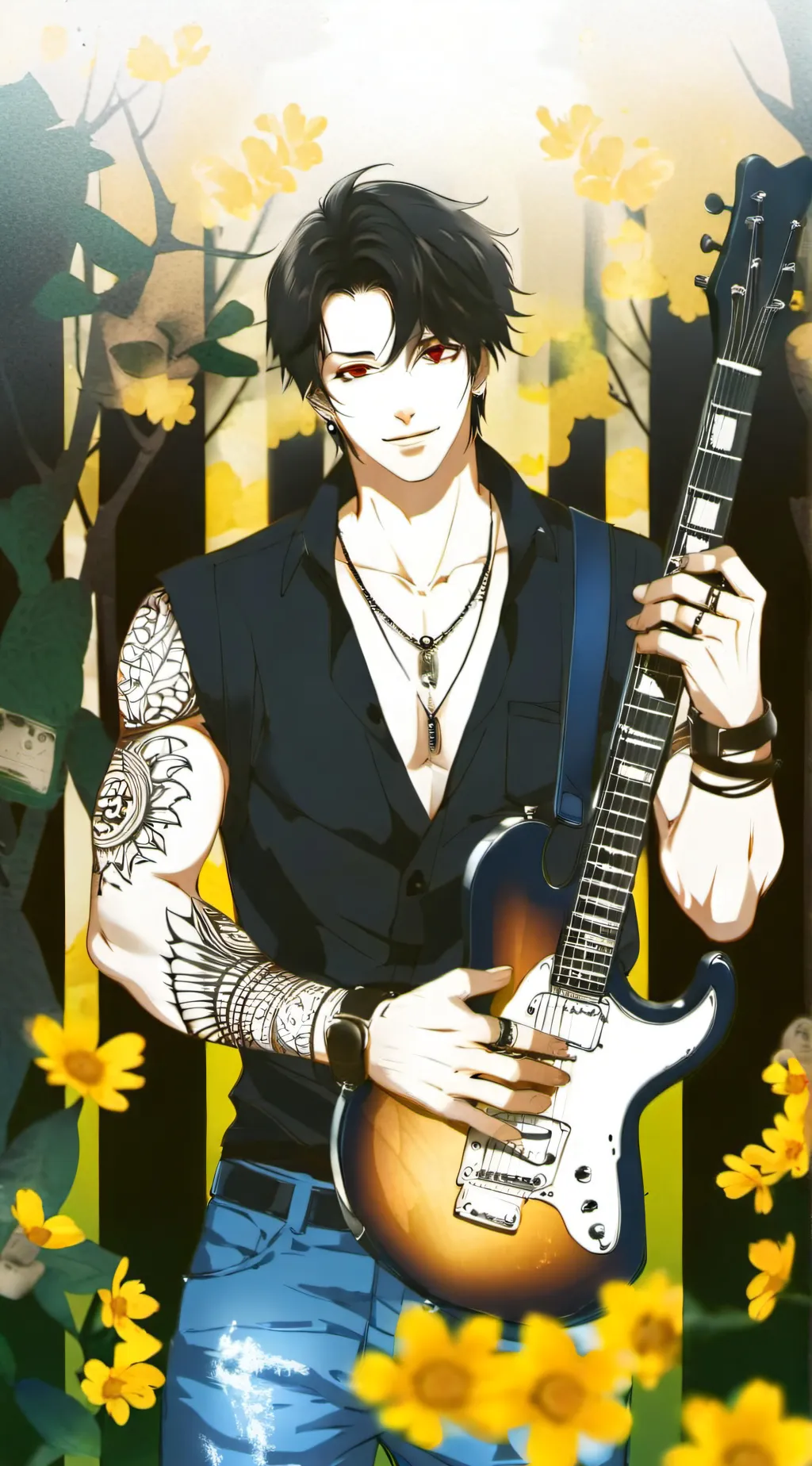 ai character: Edin background