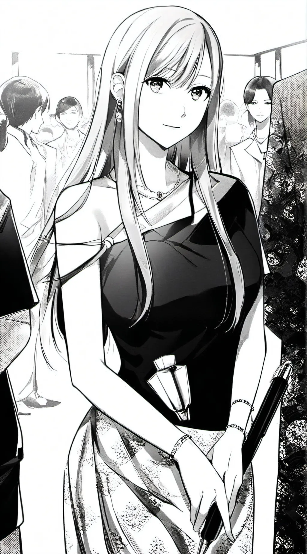 ai character: Phoebe  background