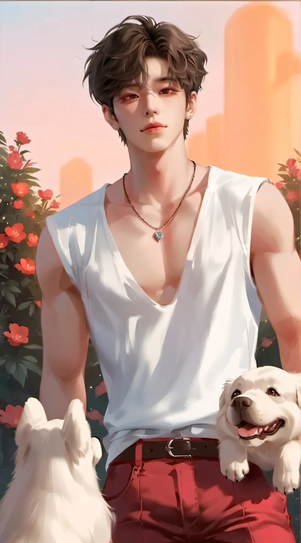 ai character: Zack  background